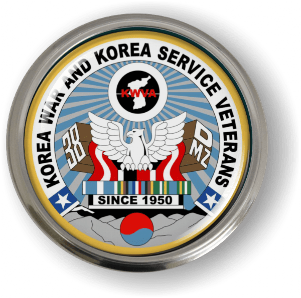 Korean War Veterans 3D Emblem